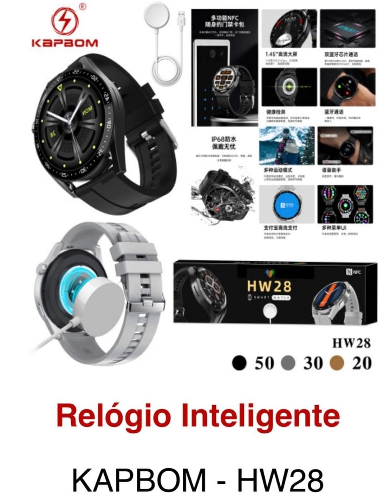 Smartwatch, Relogio Smartwatch, Smart